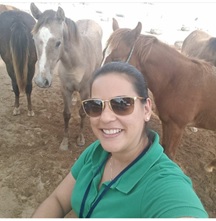 Luzilene Araujo de Souza, Médica Veterinária, Doutoranda na UFRPE, supervisora técnica de Equinos na Guabi Nutrição e Saúde Animal